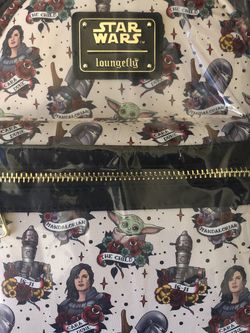 Loungefly Mandalorian Tattoo Mini Backpack