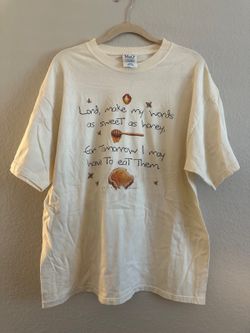 M&O Knits Sweet as Honey Christian Graphic T-Shirt XL