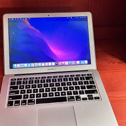 Apple MacBook Air 13” I5/8GB/128GB SSD macOS Monterey $200