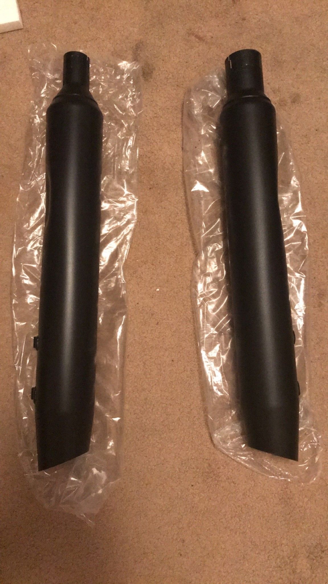 Harley Davidson exhaust pipes