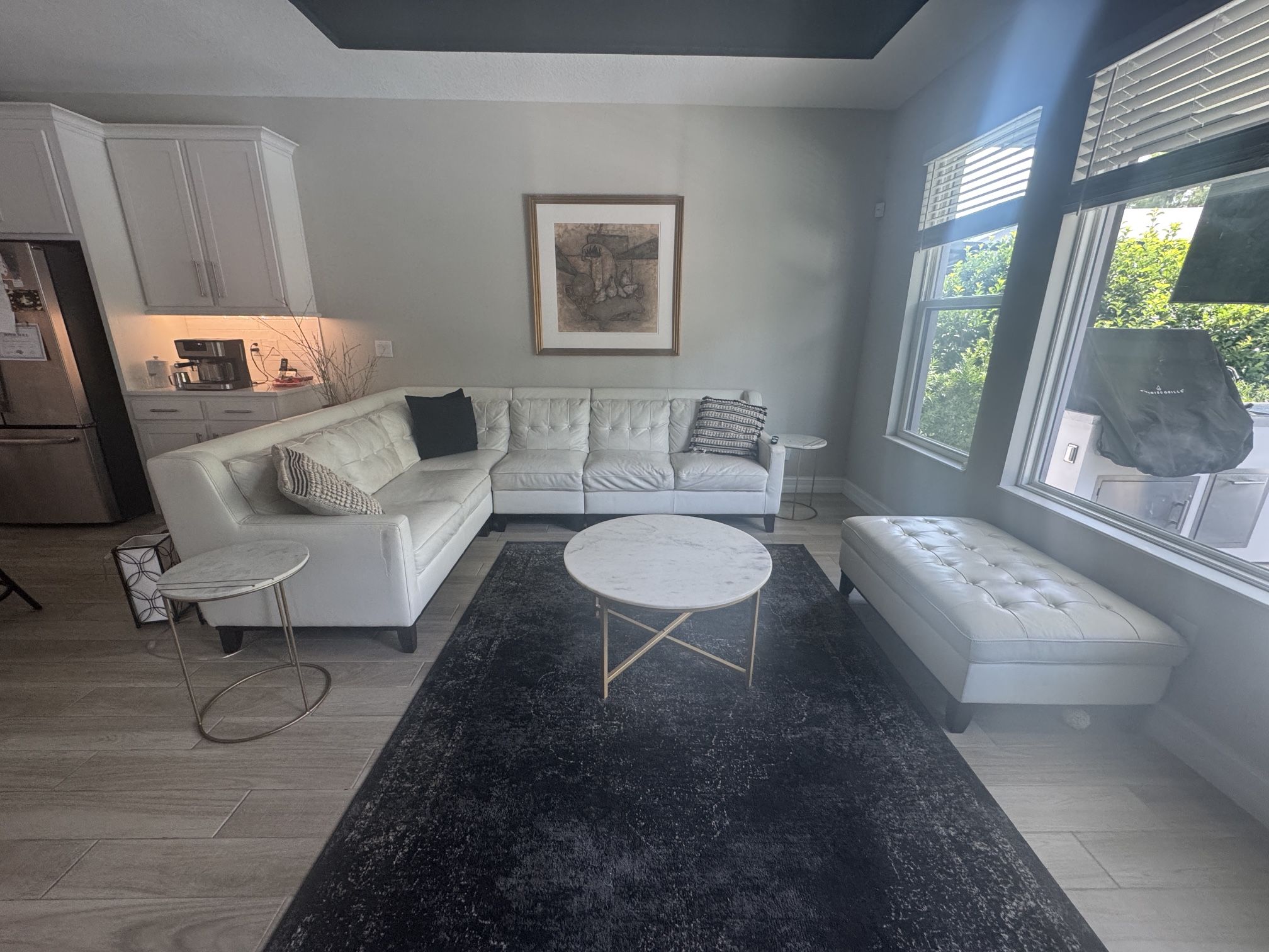 5 Pieces Living Room Sectional Set