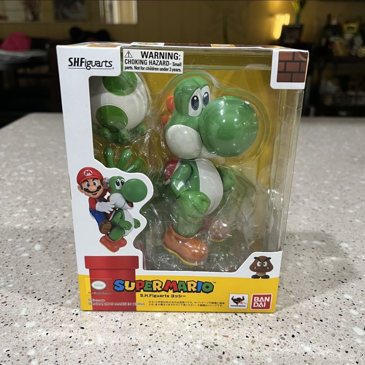 SALE!! // S.H. Figuarts - Super Mario Bros - Yoshi - New / Sealed