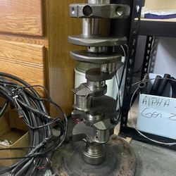 350 Crank Shaft And Flywheel 