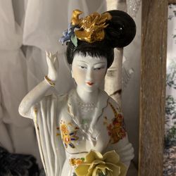 Beautiful Vintage Porcelain Grisham Doll  She’s About 17 inches