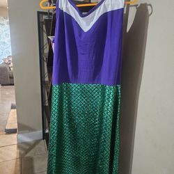 Womens Little Mermaid Dress 