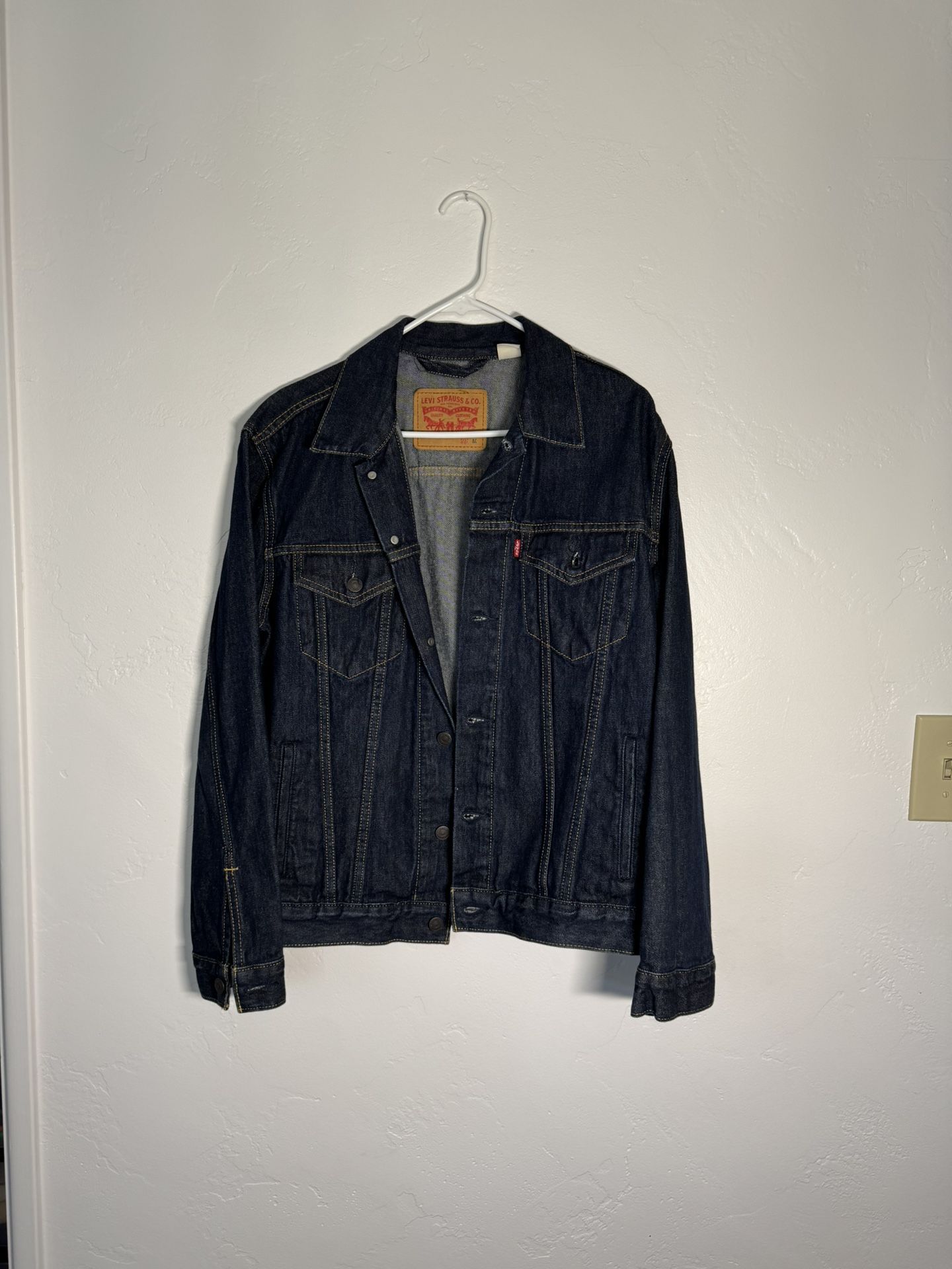 blue denim jacket levis