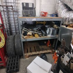 4x4x4 Approx. Shelving System For Garage Or Work Shop