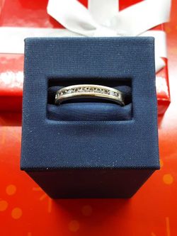 Women's Ring - Anniversary - Yellow Gold 10k (.417) 2.9 grams Size 9