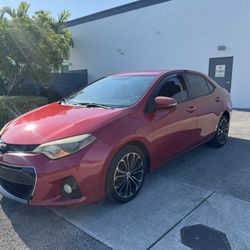 2016 Toyota Corolla S