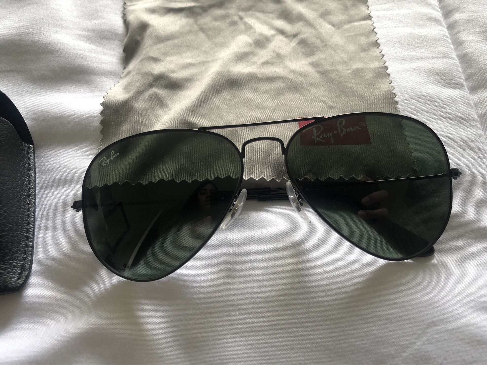 Ray Ban Sunglasses Aviator RB3025 Black 58