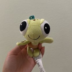 Disney Parks Finding Nemo Squirt Plush Backpack Clip Keychain 4”