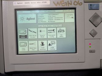Agilent e6000 series mini otdr
