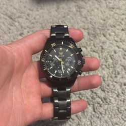 OLEVS Men's Watch Chronograph Calendar Display Steel Waterproof Wristwatches