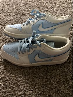 air jordan low  blue&white 9.5W
