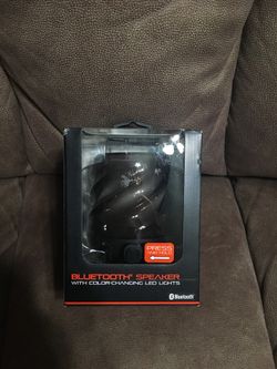 Bluetooth Speaker 🔊 w/Changing 🌈 Color LED LIGHTS