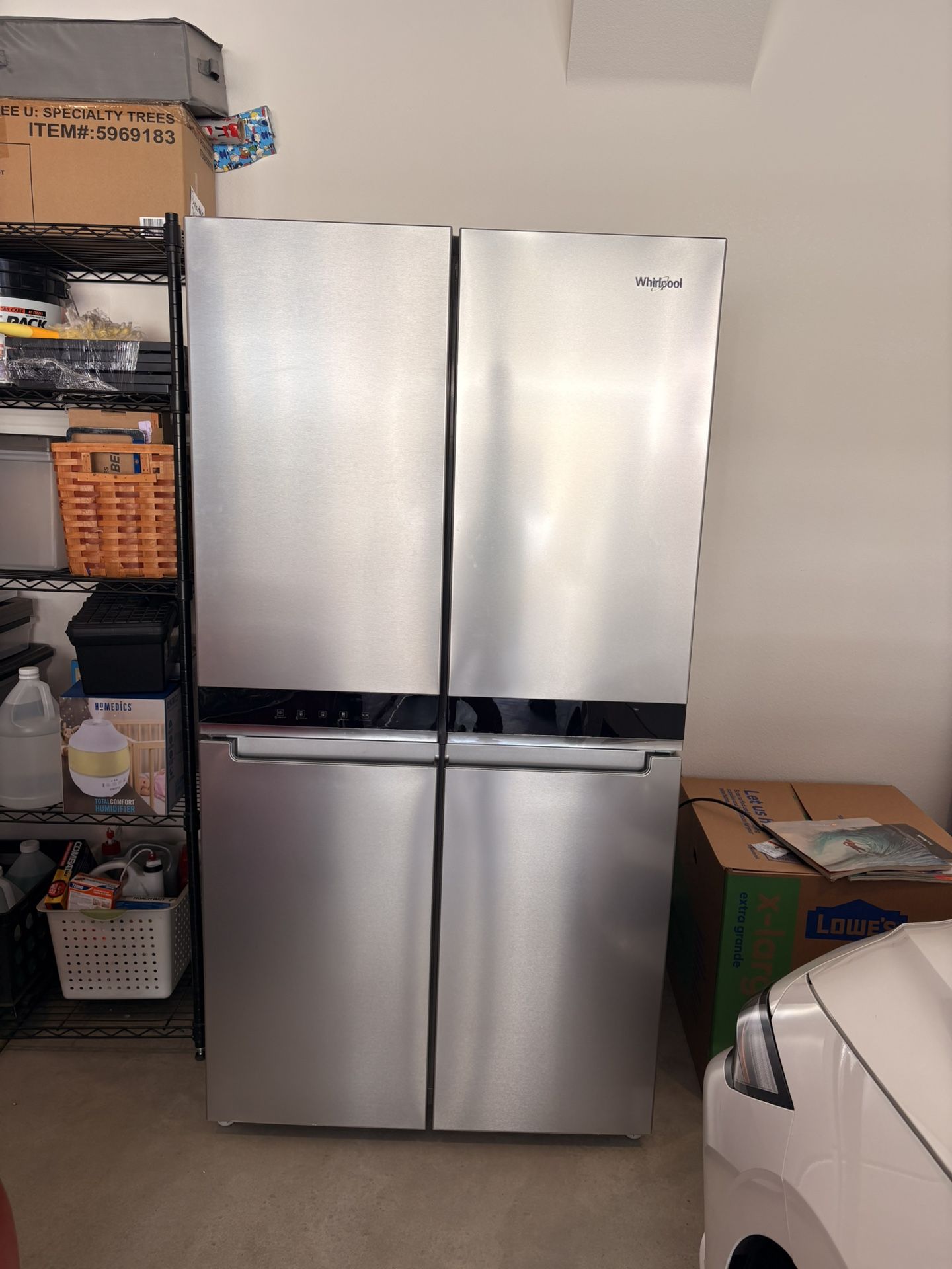BRAND NEW Whirlpool 4-Door Counter-Depth Fridge w/ Ice Maker