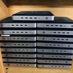 Lot Of 17 Hp Thin Client Computer Model T630 W10