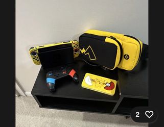 Nintendo Switch Pikachu Bundle with Accessories
