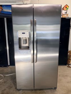GE Stainless Steel Side-by-Side Refrigerator