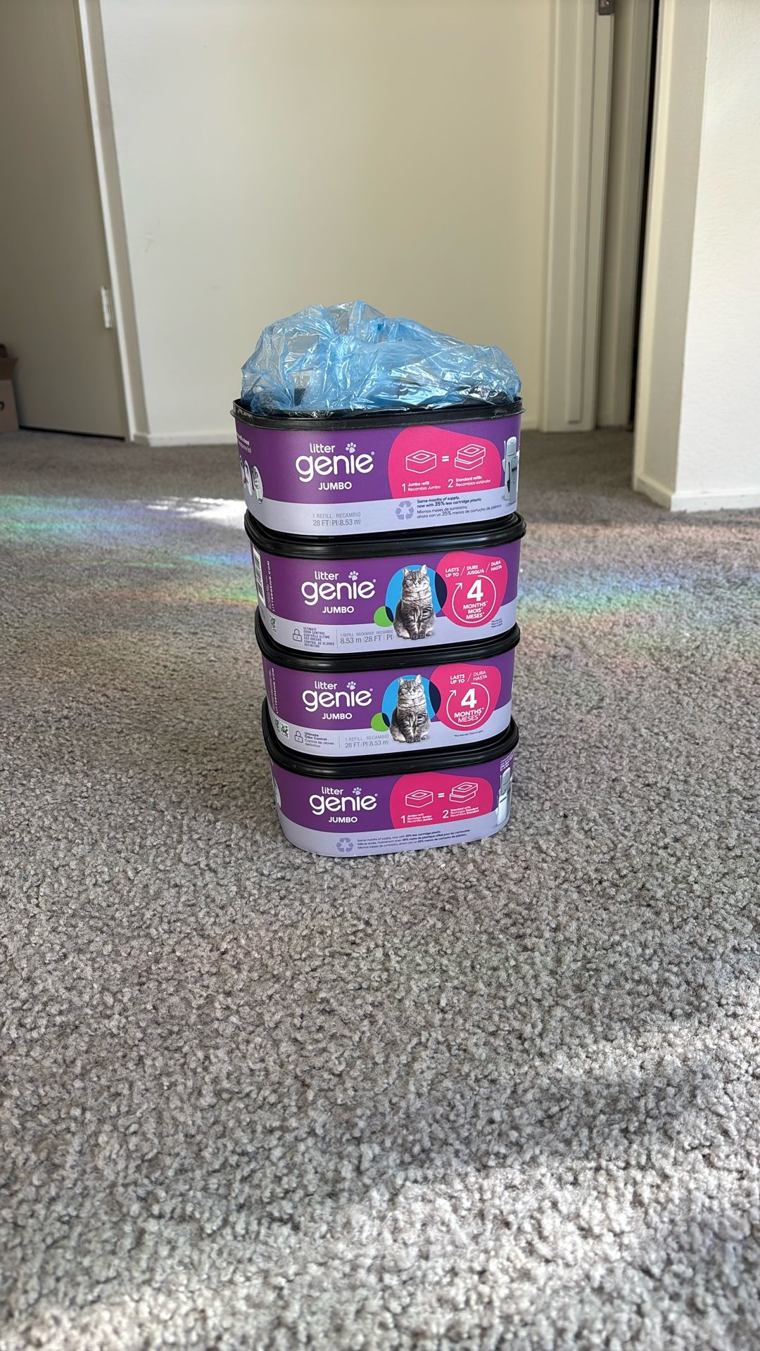 Litter Genie Jumbo Bag Refills