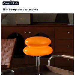 Mushroom Orange Lamp 