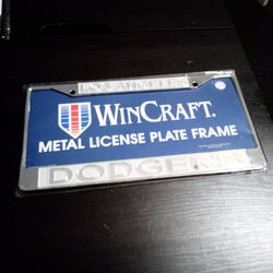 Dodgers License Plate Frame