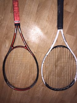 Tennis racquets $10