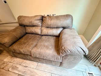 Dark brown Loveseat Sofa
