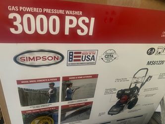 Pressure Washer 3000 psi