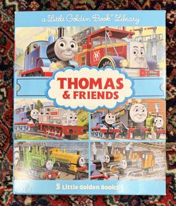THOMAS & FRIENDS A LITTLE GOLDEN BOOK LIBRARY. 5 GOLDEN BOOKS.