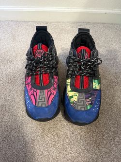 Versace Chain Reaction  Multicolor, Size 44 / US 10.5