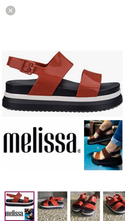 Melissa Shoes Women's Cosmic Sandal II (39)