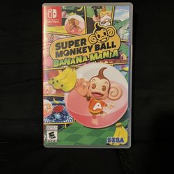 Switch Super Monkey Ball Banana Mania