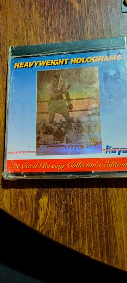 1992 Kayo Heavyweight Holograms Boxing Card Set - Sealed - Muhammad Ali