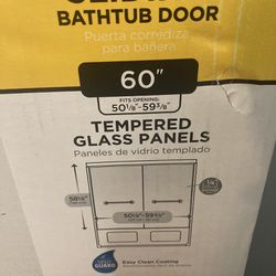 Glass Sliding Tub Door 
