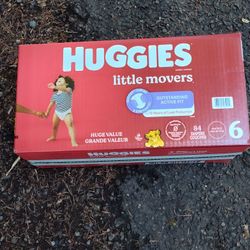 Huggies Size 6 Diaper Count 84