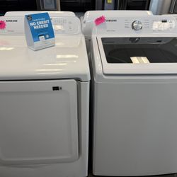 Samsung Washer And Electric Dryer 