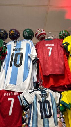 Ranaldo -Messi Playeras todas las tayas