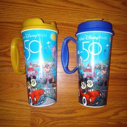 Disney's 50-year Celebration Cups