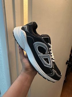 White with black Dior b30
