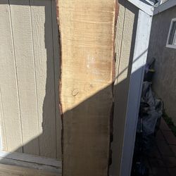 6’4” Pine slab of wood