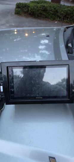 Kenwood apple car play double din and 10.2 flip down screen