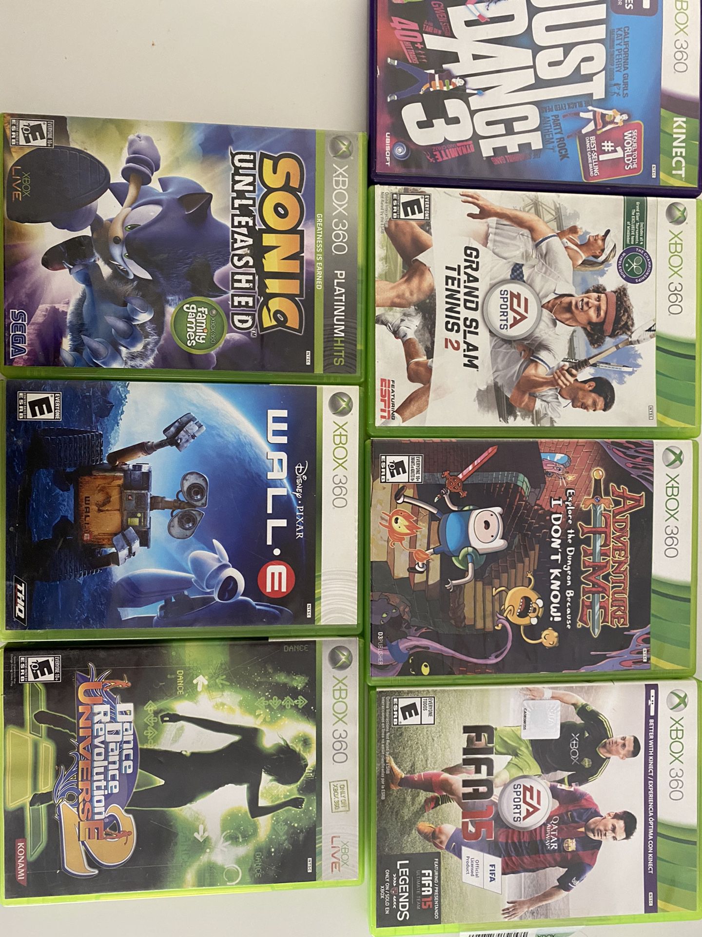 XBOX 360 games , asking for 45$ for all the games , willing to negotiate :)