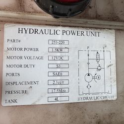 Hydraulic Unit Pump 