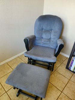 Glider chair ottoman