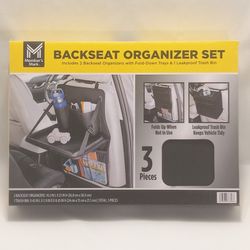 Backseat Organizer 3-Piece Set