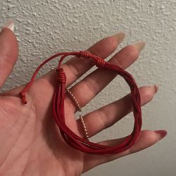 Red Bracelet Never Worn 