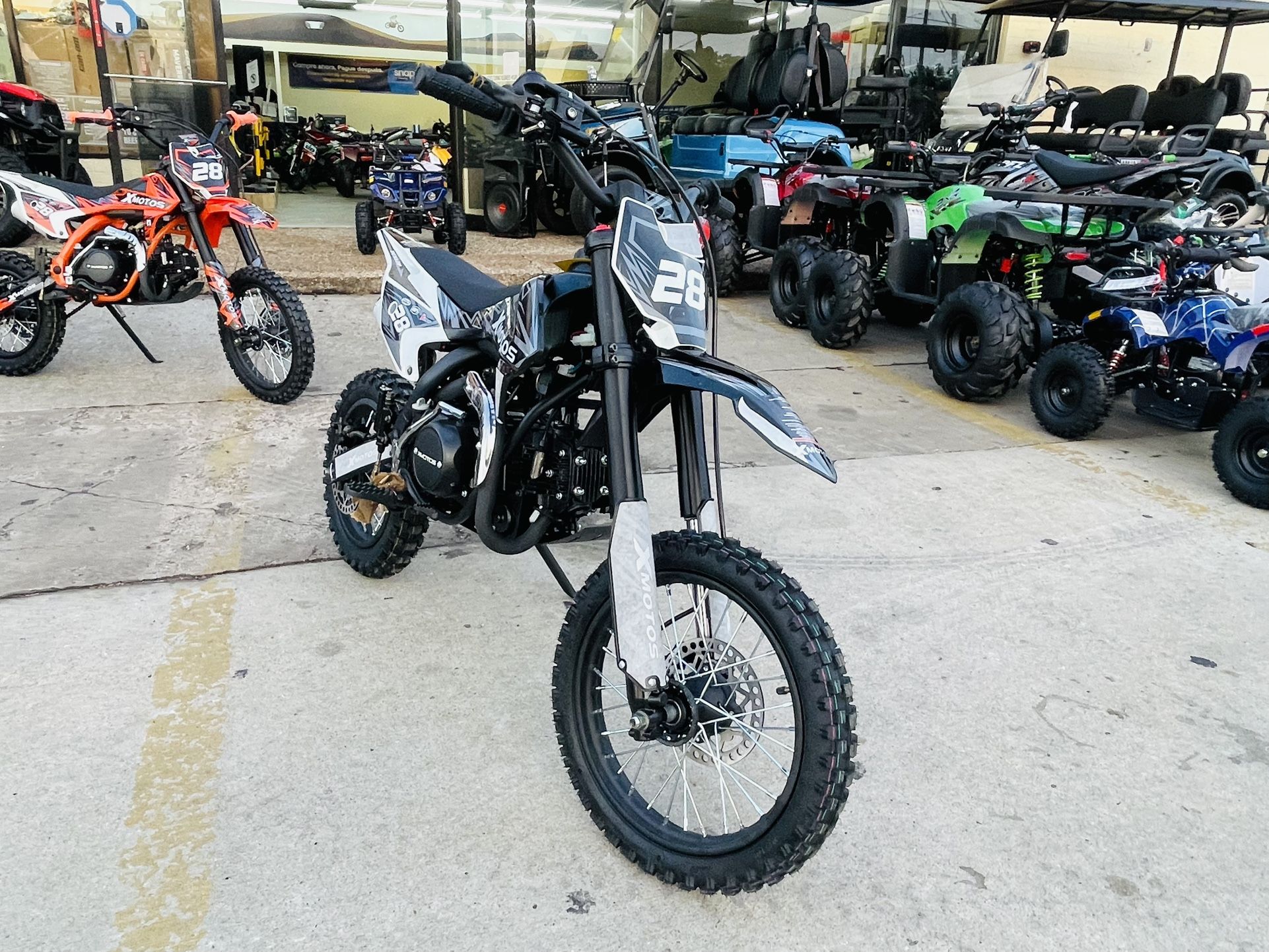 Kids Dirt Bike 125cc Semi Automatic 4 Stroke Motorcycle