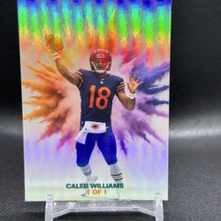 CALEB WILLIAMS Custom Card 🔥 1/1 by Way2Custom!