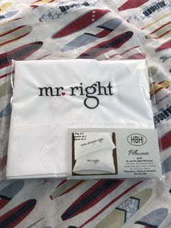 Mr. Right and Mrs. Always Right Pillowcases